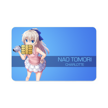Load image into Gallery viewer, Nao Tomori holding a camera Credit Card Skins (4-in-1 Pack)