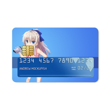 Load image into Gallery viewer, Nao Tomori holding a camera Credit Card Skins (4-in-1 Pack)