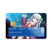 Load image into Gallery viewer, Nao Tomori holding a camera Credit Card Skins (4-in-1 Pack)