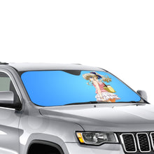 Load image into Gallery viewer, Nao Tomori looking back  Car Sunshade