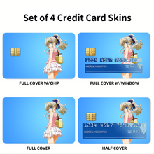 Load image into Gallery viewer, Nao Tomori looking back Credit Card Skins (4-in-1 Pack)