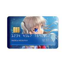 Load image into Gallery viewer, Nao Tomori looking back Credit Card Skins (4-in-1 Pack)