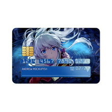 Load image into Gallery viewer, Nao Tomori looking up Credit Card Skins (4-in-1 Pack)