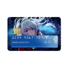 Load image into Gallery viewer, Nao Tomori looking up Credit Card Skins (4-in-1 Pack)