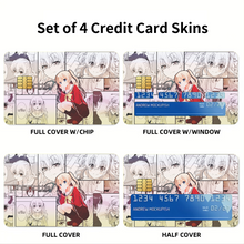 Load image into Gallery viewer, Nao Tomori Manga style Credit Card Skins (4-in-1 Pack)