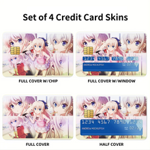 Load image into Gallery viewer, Nao Tomori Multiple pictures Credit Card Skins (4-in-1 Pack)
