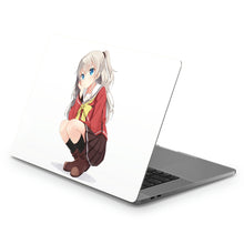 Load image into Gallery viewer, Nao Tomori sitting Macbook Skin