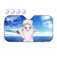 Load image into Gallery viewer, Nao Tomori smiling  Car Sunshade