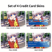 Load image into Gallery viewer, Nao Tomori smiling Credit Card Skins (4-in-1 Pack)