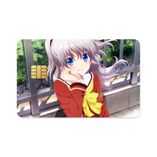 Load image into Gallery viewer, Nao Tomori smiling Credit Card Skins (4-in-1 Pack)