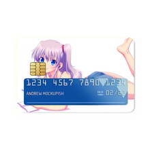 Load image into Gallery viewer, Nao Tomori smiling Credit Card Skins (4-in-1 Pack)