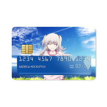 Load image into Gallery viewer, Nao Tomori smiling Credit Card Skins (4-in-1 Pack)
