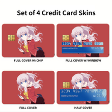 Load image into Gallery viewer, Nao Tomori Vector Credit Card Skins (4-in-1 Pack)