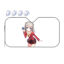 Load image into Gallery viewer, Nao Tomori With her camera  Car Sunshade