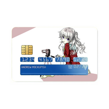 Load image into Gallery viewer, Nao Tomori With her camera Credit Card Skins (4-in-1 Pack)