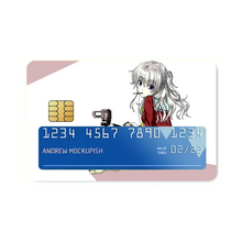 Load image into Gallery viewer, Nao Tomori With her camera Credit Card Skins (4-in-1 Pack)