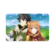 Load image into Gallery viewer, Naofumi and raphtalia Credit Card Skins (4-in-1 Pack)