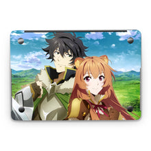 Load image into Gallery viewer, Naofumi and raphtalia Macbook Skin