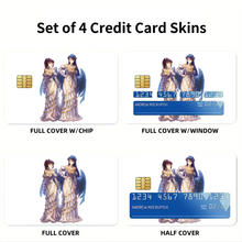 Load image into Gallery viewer, Narberal & Albedo Credit Card Skins (4-in-1 Pack)
