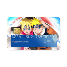 Load image into Gallery viewer, Naruto and Boruto  Credit Card Skins (4-in-1 Pack)