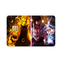 Load image into Gallery viewer, Naruto and Sasuke  Credit Card Skins (4-in-1 Pack)