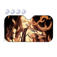 Load image into Gallery viewer, Naruto Bijuu Mode  Car Sunshade