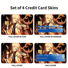 Load image into Gallery viewer, Naruto Bijuu Mode  Credit Card Skins (4-in-1 Pack)