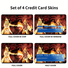 Load image into Gallery viewer, Naruto,Minato and Kurama  Credit Card Skins (4-in-1 Pack)