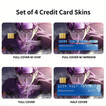 Load image into Gallery viewer, Naruto performing jutsu  Credit Card Skins (4-in-1 Pack)