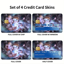 Load image into Gallery viewer, Naruto, Sasuke and Boruto  Credit Card Skins (4-in-1 Pack)