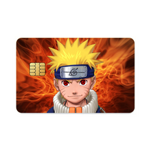 Load image into Gallery viewer, Naruto Uzumaki Credit Card Skins (4-in-1 Pack)