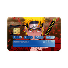 Load image into Gallery viewer, naruto uzumaki sage moad Credit Card Skins (4-in-1 Pack)