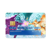 Load image into Gallery viewer, Naruto Vs Sasuke  Credit Card Skins (4-in-1 Pack)