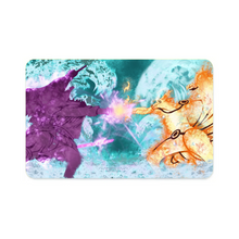 Load image into Gallery viewer, Naruto Vs Sasuke  Credit Card Skins (4-in-1 Pack)