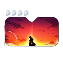 Load image into Gallery viewer, Natsu and Lucy (Fairy Tail)  Car Sunshade