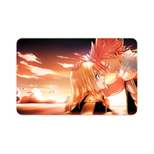 Load image into Gallery viewer, Natsu and Lucy (Fairy Tail) Credit Card Skins (4-in-1 Pack)