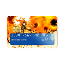 Load image into Gallery viewer, Natsu Dragneel Credit Card Skins (4-in-1 Pack)