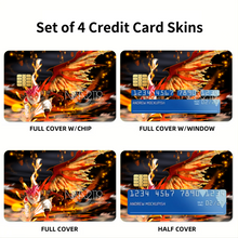 Load image into Gallery viewer, Natsu Dragonize Credit Card Skins (4-in-1 Pack)