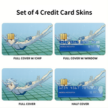 Load image into Gallery viewer, Neon Genesis Evangelion Rei Ayanami Credit Card Skins (4-in-1 Pack)