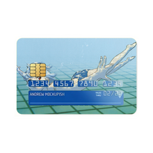 Load image into Gallery viewer, Neon Genesis Evangelion Rei Ayanami Credit Card Skins (4-in-1 Pack)