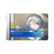 Load image into Gallery viewer, Neon Genesis Evangelion Rei Ayanami Credit Card Skins (4-in-1 Pack)