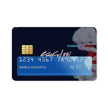 Load image into Gallery viewer, Neon Genesis Evangelion - Rei Ayanami Credit Card Skins (4-in-1 Pack)