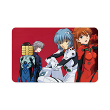 Load image into Gallery viewer, Neon Genesis Evangelion Shinji Ikari, Rei Ayanami, Kaworu Nagisa Credit Card Skins (4-in-1 Pack)