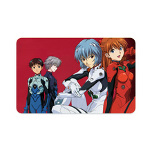 Load image into Gallery viewer, Neon Genesis Evangelion Shinji Ikari, Rei Ayanami, Kaworu Nagisa Credit Card Skins (4-in-1 Pack)