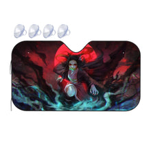 Load image into Gallery viewer, Nezuko Kamado Car Sunshade