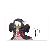 Load image into Gallery viewer, Nezuko Kamado Credit Card Skins (4-in-1 Pack)