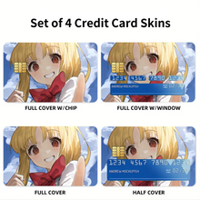 Load image into Gallery viewer, Nijika Ijichi Credit Card Skins (4-in-1 Pack)