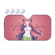 Load image into Gallery viewer, Nino Nakano from 5-Toubun no Hanayome Car Sunshade