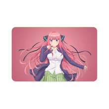 Load image into Gallery viewer, Nino Nakano from 5-Toubun no Hanayome Credit Card Skins (4-in-1 Pack)
