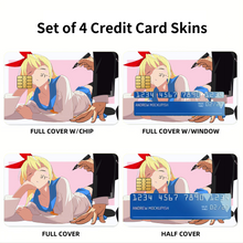 Load image into Gallery viewer, Nisekoi Chitoge Kirisaki Credit Card Skins (4-in-1 Pack)